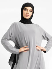 Silver Inigo Abaya