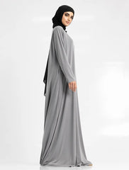 Silver Inigo Abaya