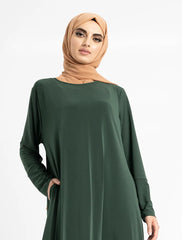 Bottle Green Inigo Abaya