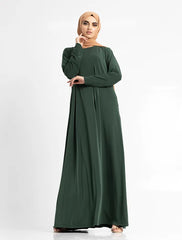 Bottle Green Inigo Abaya