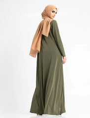 Khaki Inigo Abaya