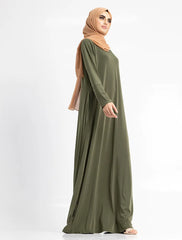 Khaki Inigo Abaya