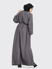 Grey Essential Abaya