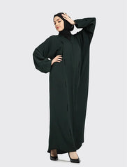 Bottle Green Zoya Abaya