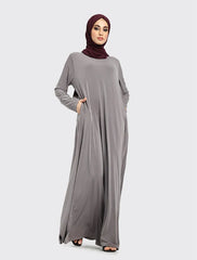 Mid Grey Inigo Abaya
