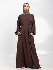 Brown Essential Abaya
