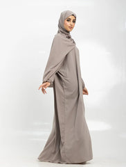 Stone Instant Hijab Abaya