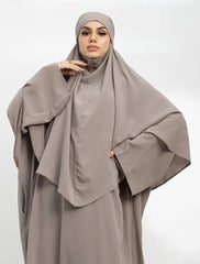 Stone Khimar Abaya