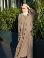 Mocha Hidcote Kimono