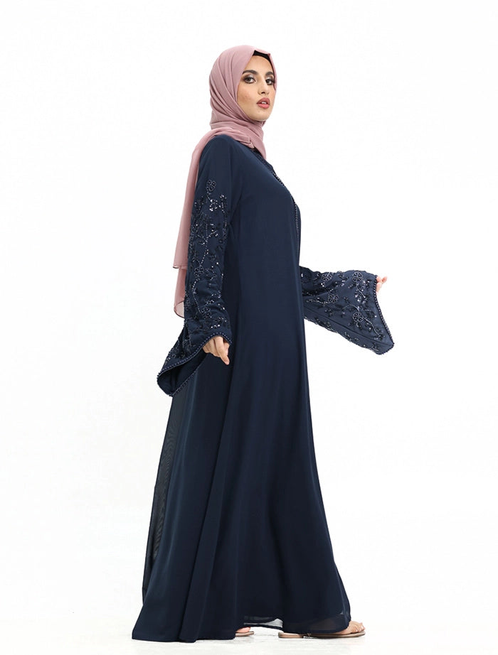 Navy Hidcote Kimono