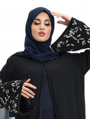 Black Silver Hidcote Kimono