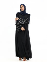 Black Silver Hidcote Kimono