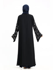 Black Silver Hidcote Kimono