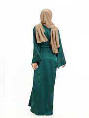 Green Organza 2 Piece
