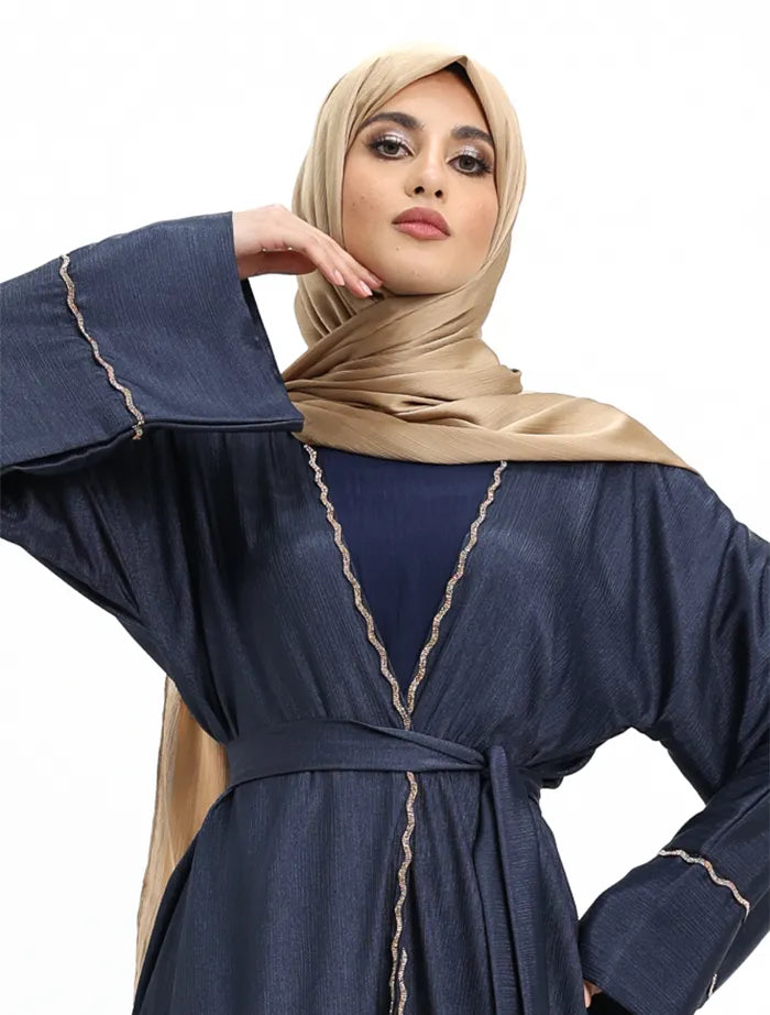 Navy Organza 2 Piece