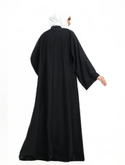 Black Paneled Kimono