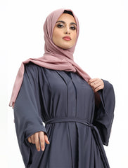 Grey Paneled Kimono