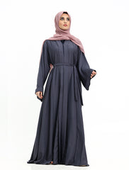 Grey Paneled Kimono