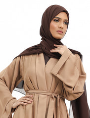 Mocha Paneled Kimono