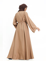 Mocha Paneled Kimono