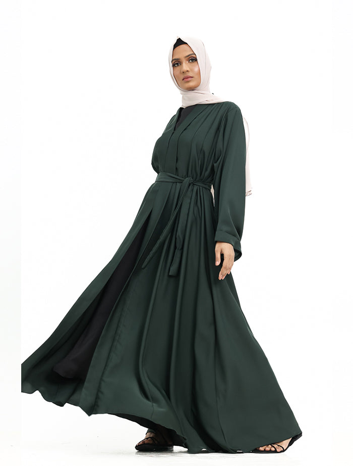 Green Paneled Kimono
