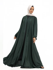 Green Paneled Kimono