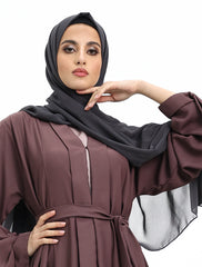 Mauve Paneled Kimono