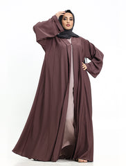 Mauve Paneled Kimono