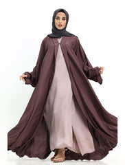Mauve Paneled Kimono