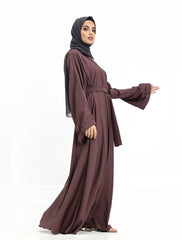 Mauve Paneled Kimono