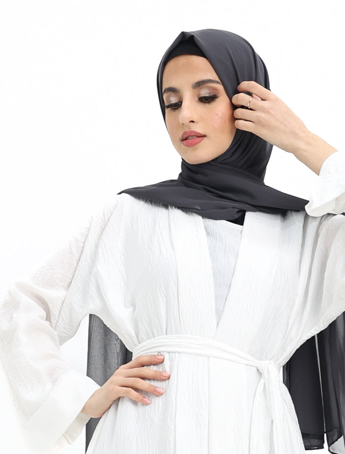 White Simple Kimono