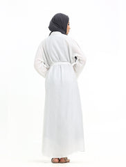 White Simple Kimono
