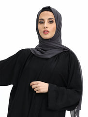 Black Simple Kimono
