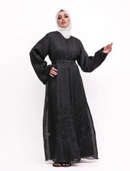Black Organza Kimono