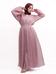 Pink Organza Kimono
