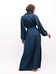 Petrol Blue Essential Abaya