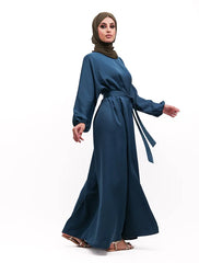 Petrol Blue Essential Abaya