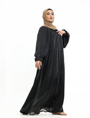 Black Organza Umbrella Abaya