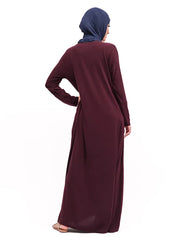 Plum Inigo Abaya