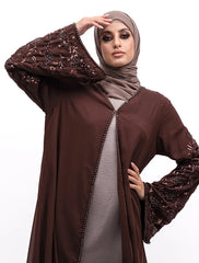 Brown Hidcote Kimono