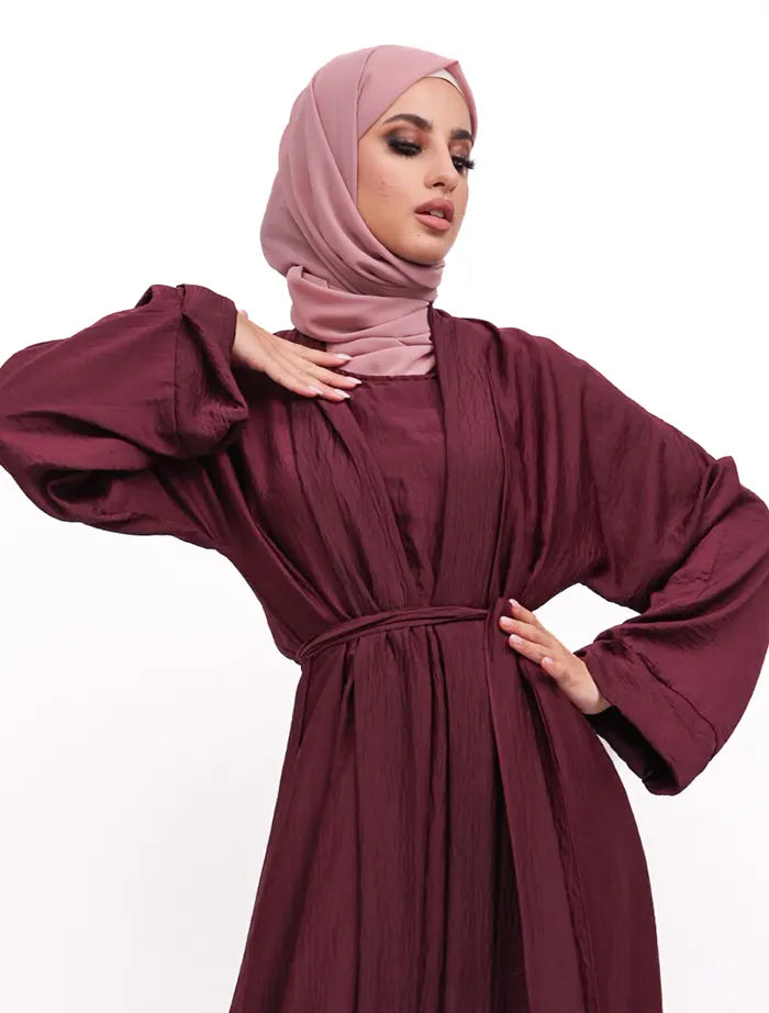 Plum Simple Kimono