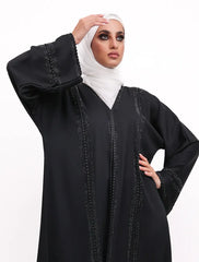 Black Urfi Abaya