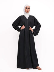 Black Urfi Abaya
