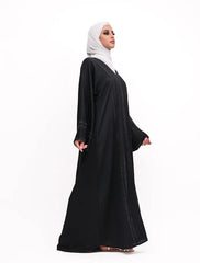 Black Urfi Abaya