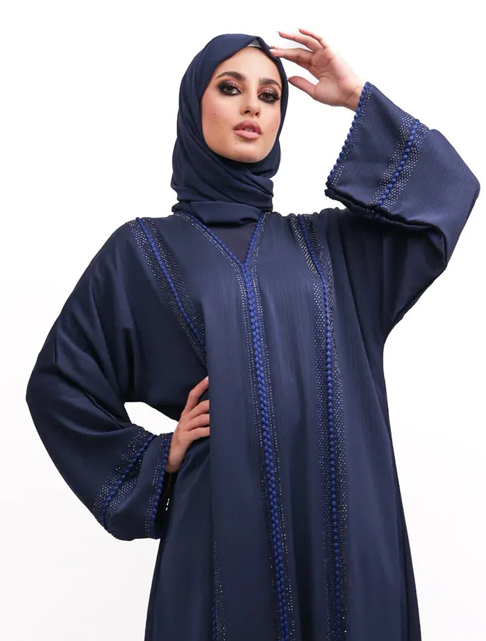Navy Urfi Abaya