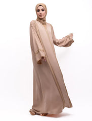 Beige Urfi Abaya