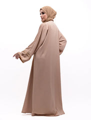Beige Urfi Abaya