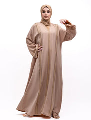 Beige Urfi Abaya