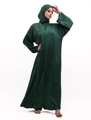 Green Urfi Abaya