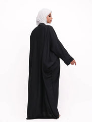 Black Urfi Batwing Abaya